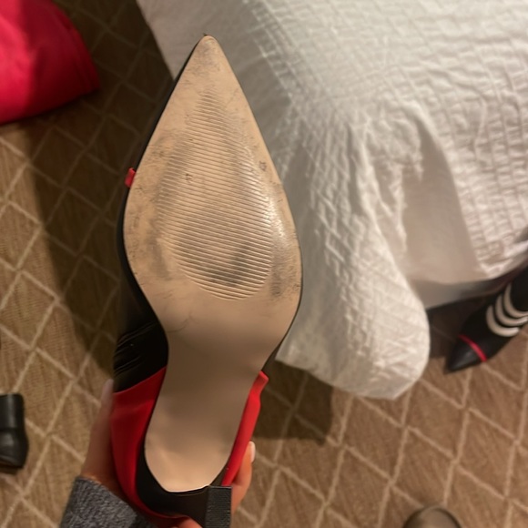 COPY - Steve Madden SUKI BLACK MULTI COLORED boot worn 1 Time - Picture 3 of 3